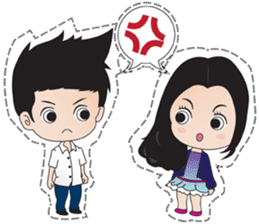 R&W Love Life and Friends sticker #5773227