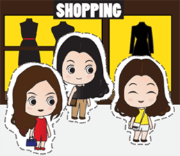 R&W Love Life and Friends sticker #5773233