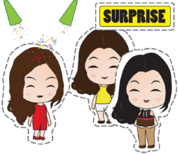 R&W Love Life and Friends sticker #5773235