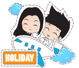 R&W Love Life and Friends sticker #5773241