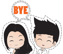 R&W Love Life and Friends sticker #5773243