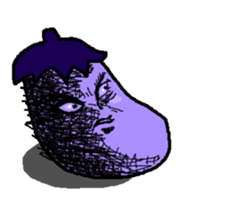 It is friends of vegetables. sticker #5773442