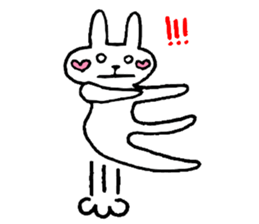 HeartRabbit Sticker sticker #5773456