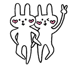 HeartRabbit Sticker sticker #5773467
