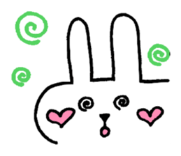HeartRabbit Sticker sticker #5773471