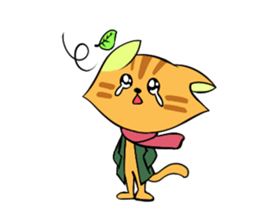 Cat man!! sticker #5773605