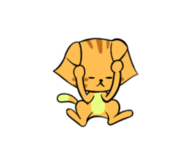 Cat man!! sticker #5773608