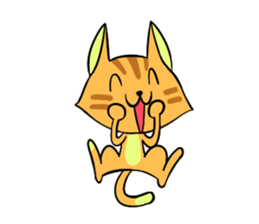 Cat man!! sticker #5773616