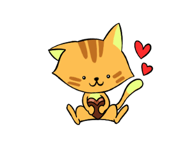 Cat man!! sticker #5773623