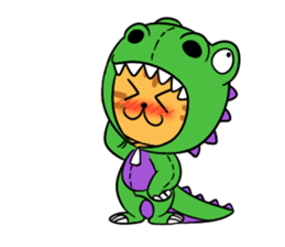 Cat man!! sticker #5773626