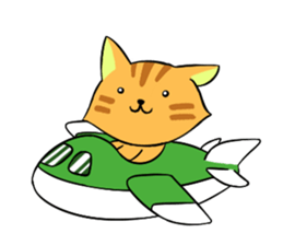 Cat man!! sticker #5773632