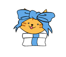 Cat man!! sticker #5773634