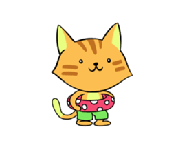 Cat man!! sticker #5773637