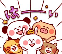 Animal Sticker2-by Yuzuki Takase sticker #5773930