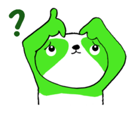 Tea Panda English sticker #5774141