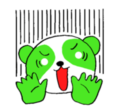 Tea Panda English sticker #5774142