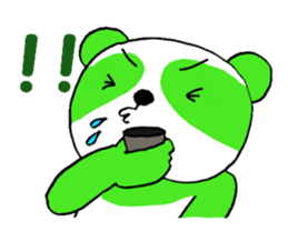 Tea Panda English sticker #5774144