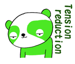 Tea Panda English sticker #5774149