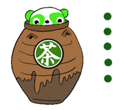 Tea Panda English sticker #5774152