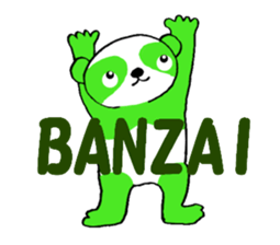 Tea Panda English sticker #5774158