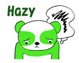 Tea Panda English sticker #5774160