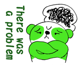 Tea Panda English sticker #5774161
