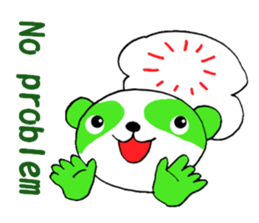 Tea Panda English sticker #5774162