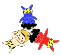 an evil supernatural being sticker #5774321