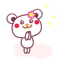 LOVE LOVE! I like you2 -Chocolate bear- sticker #5774601