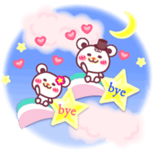 LOVE LOVE! I like you2 -Chocolate bear- sticker #5774603