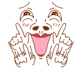 Face only! Facen2 sticker #5775092