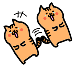 Kawaii! Speaking cat in Osaka,Japan 2 sticker #5775648