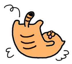 Kawaii! Speaking cat in Osaka,Japan 2 sticker #5775650