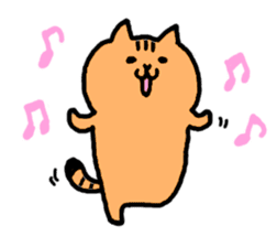 Kawaii! Speaking cat in Osaka,Japan 2 sticker #5775658