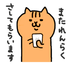 Kawaii! Speaking cat in Osaka,Japan 2 sticker #5775664