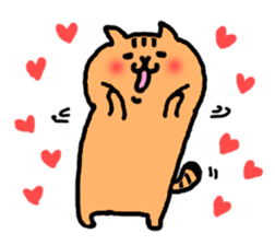 Kawaii! Speaking cat in Osaka,Japan 2 sticker #5775670