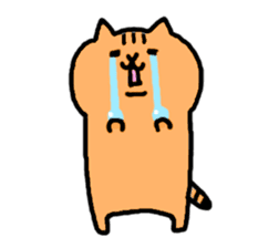 Kawaii! Speaking cat in Osaka,Japan 2 sticker #5775673