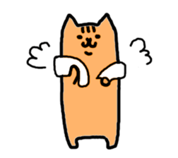 Kawaii! Speaking cat in Osaka,Japan 2 sticker #5775683