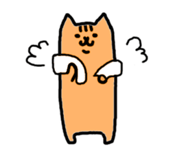 Kawaii! Speaking cat in Osaka,Japan 2 sticker #5775683