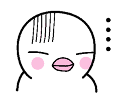 A funny java sparrow. sticker #5775685