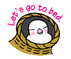 A funny java sparrow. sticker #5775691