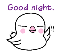 A funny java sparrow. sticker #5775697