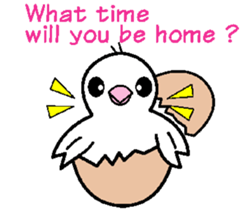 A funny java sparrow. sticker #5775723