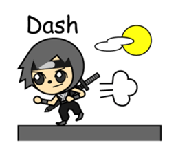 Good looking guy ninja sticker #5776127