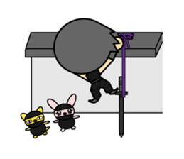 Good looking guy ninja sticker #5776130