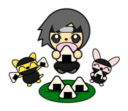 Good looking guy ninja sticker #5776140