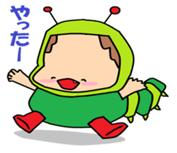 Heis animals and bugs suit aboy series2. sticker #5776965