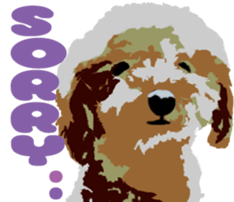 Jump Out! Toy Poodle(English ver.) sticker #5777089