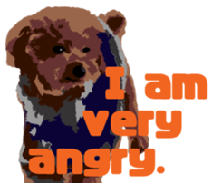 Jump Out! Toy Poodle(English ver.) sticker #5777102