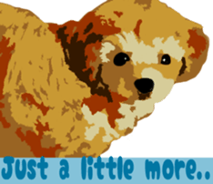 Jump Out! Toy Poodle(English ver.) sticker #5777108